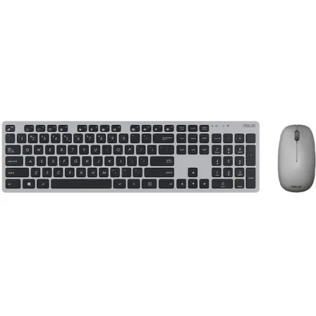 Teclado y Ratón Inalámbricos Asus W5000 Wireless/ Gris
