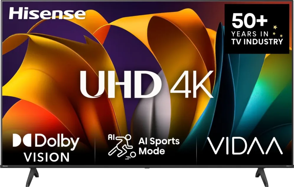 Hisense 55A6N 139,7 cm (55") 4K Ultra HD Smart TV Wifi Negro 300 cd / m²