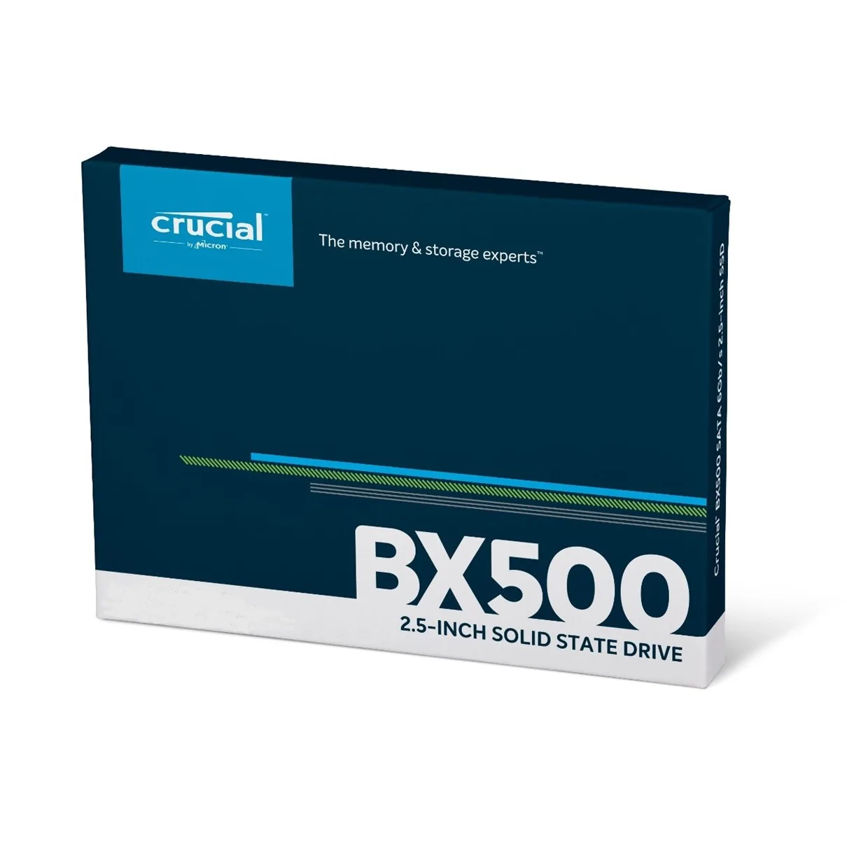 Disco duro interno ssd crucial bx500 2tb 2.5 pulgadas 3d nand sata 6gb - s