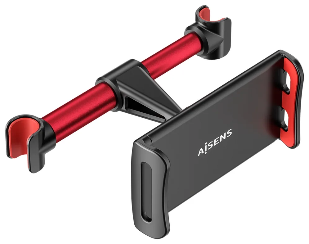 Soporte de Smartphone para Coche/Tablet Aisens MSC1P-105/ Negro y Rojo