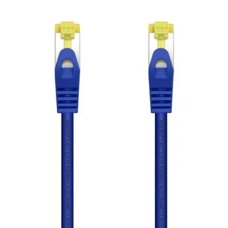 Cable de Red RJ45 SFTP Aisens A146-0476 Cat.7/ 25cm/ Azul