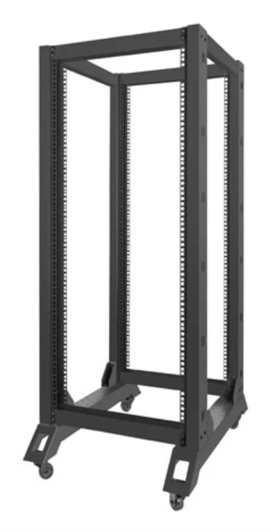 Armario lanberg abierto rack 19 pulgadas 27u - 600x800 negro
