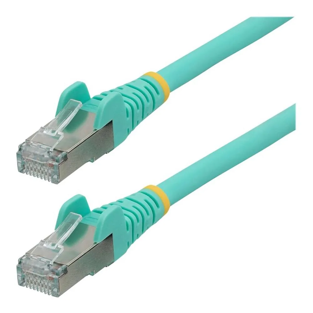 Cable de red startech latiguillo rj45 lszh s - ftp cat6a 1.5m aqua