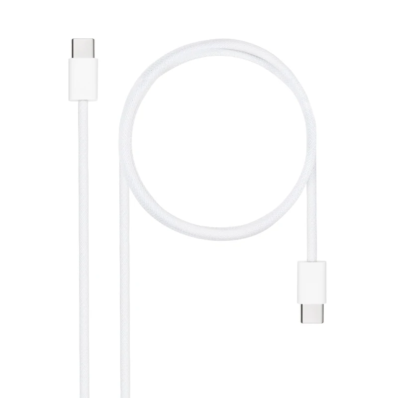 Nanocable Cable USB-C 2.0 60W USB-C-M-M, 1m