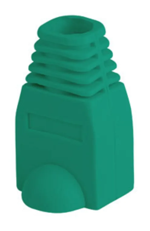 Funda protectora lanberg plb - 1000 - g para conector rj45 pack de 100 unidades verde