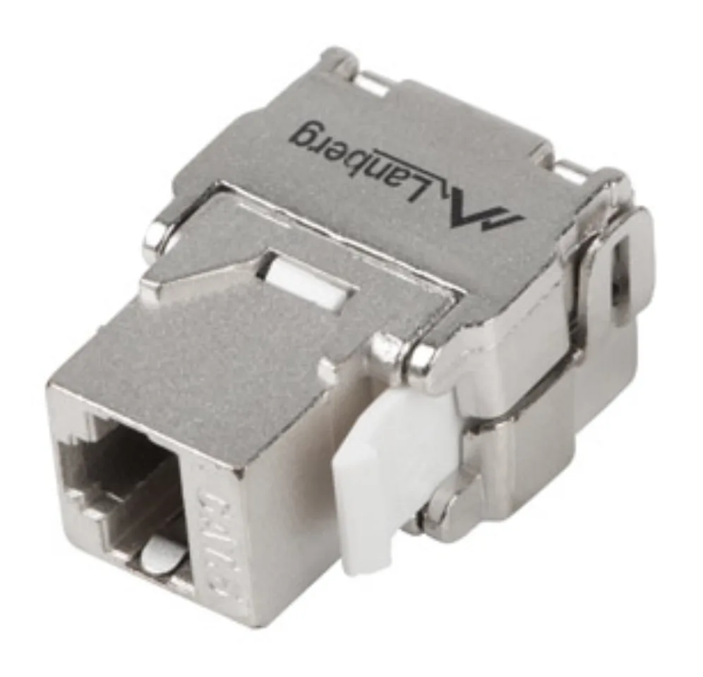 Conector keystone lanberg toolless rj45 a lsa cat.6 s - ftp 180 grados