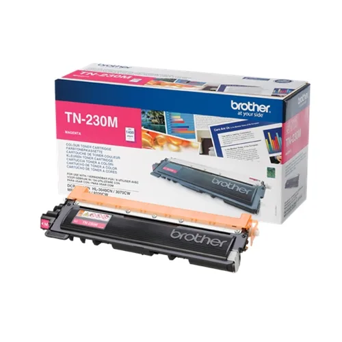 Toner brother tn230m magenta 1400 páginas hl - 3040cn - hl - 3070cw - dcp - 9010cn - mfc - 9120cn