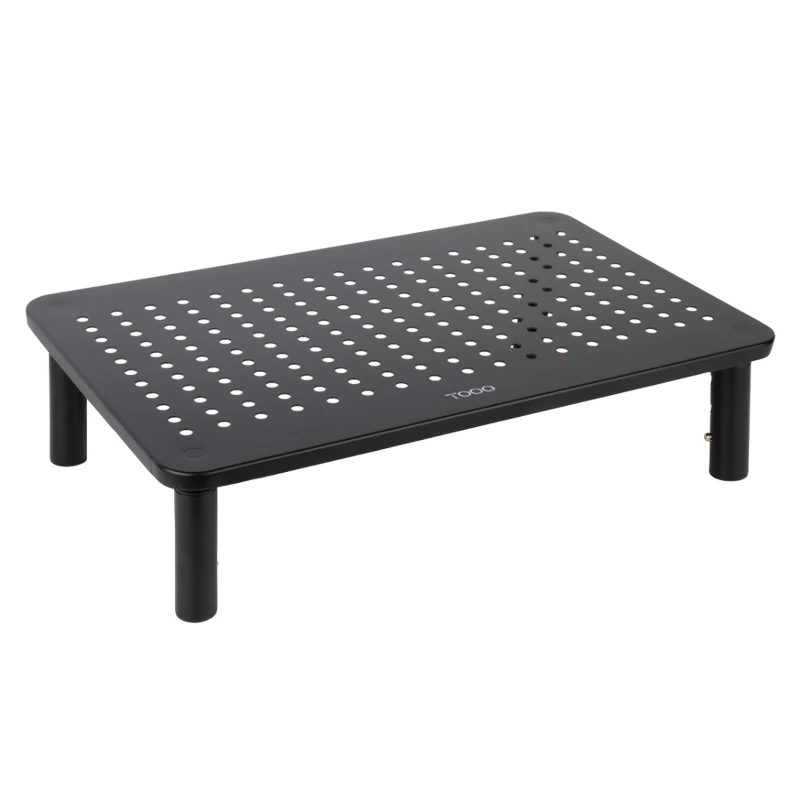 Tooq TQMR081 Soporte elevador monitores Negro