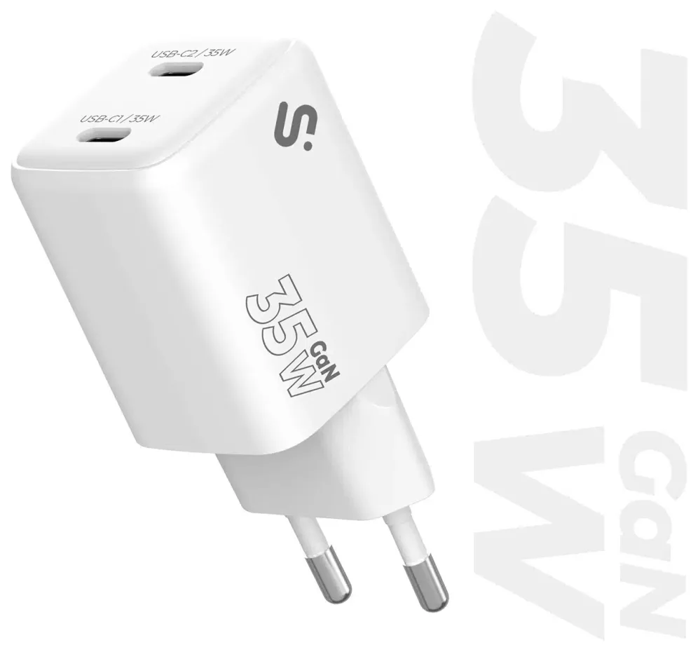 SUBBLIM Cargador GaN 35W Doble USB-C