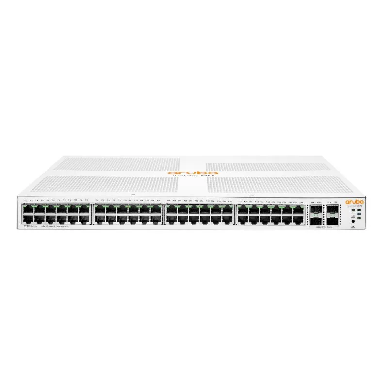 HPE NW IOn 1930 48XGbE 4SFP-SFP+ Switch 1U
