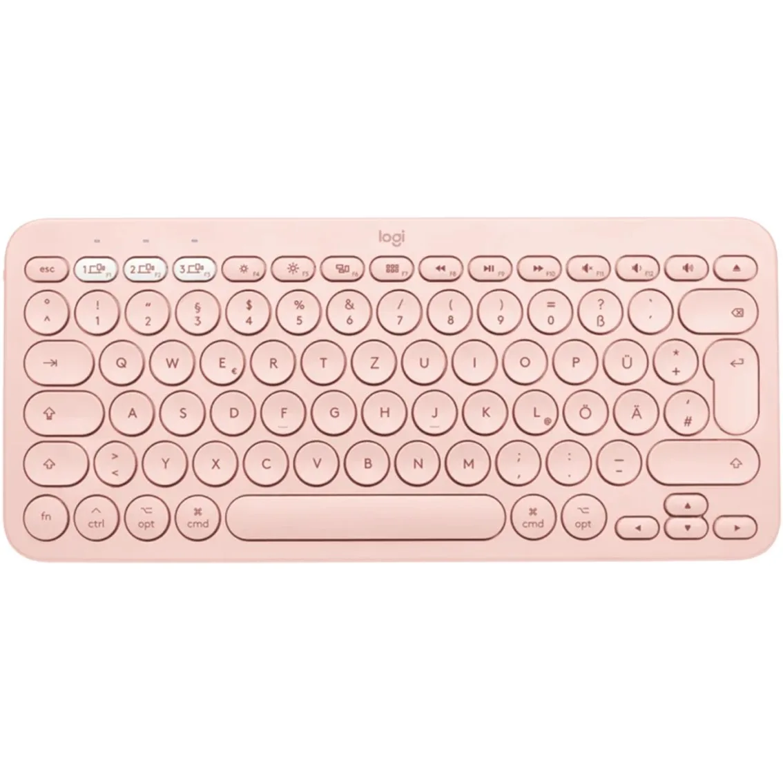 Teclado logitech k380 multi - device bluetooth rosa español