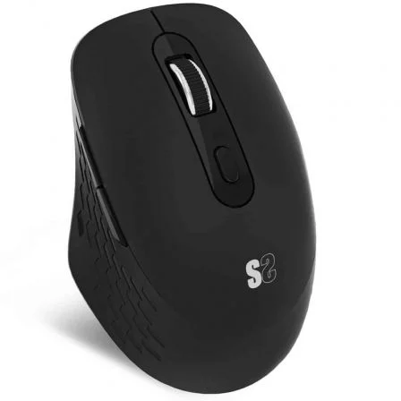 Raton inalambrico subblim curve ergo dual negro