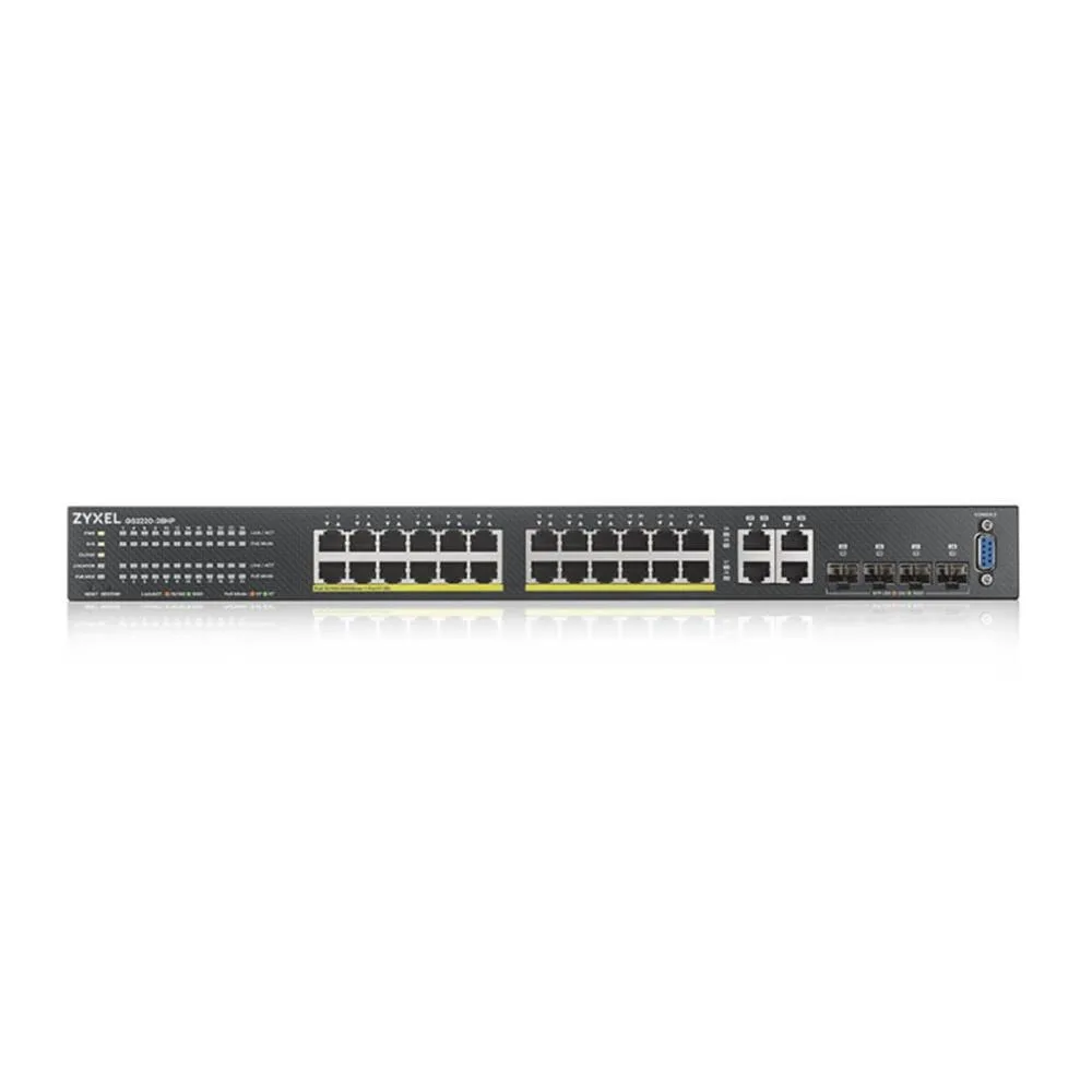 Switch 28 puertos zyxel gs2220 - 28hp - eu0101f