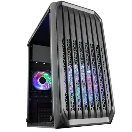 Caja ordenador mars gaming mcs2 m - atx frgb acrilico negro