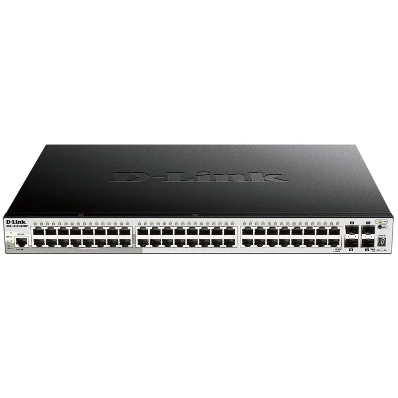 D-Link DGS-1510-52XMP-E Switch 52xGb PoE+ 4x10GB