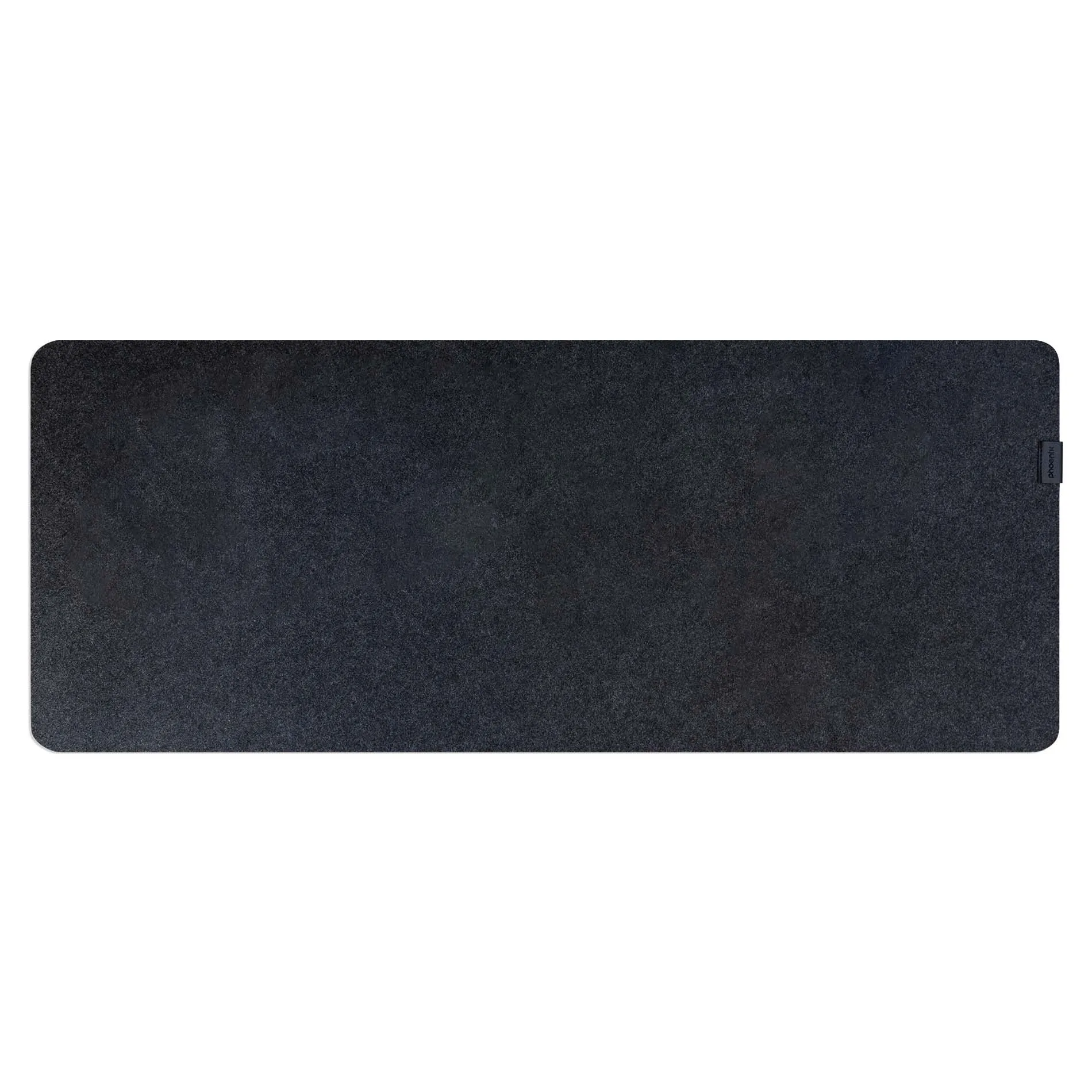 Phoenix sizigia alfombrilla premium de fieltro para escritorio gris oscuro xl