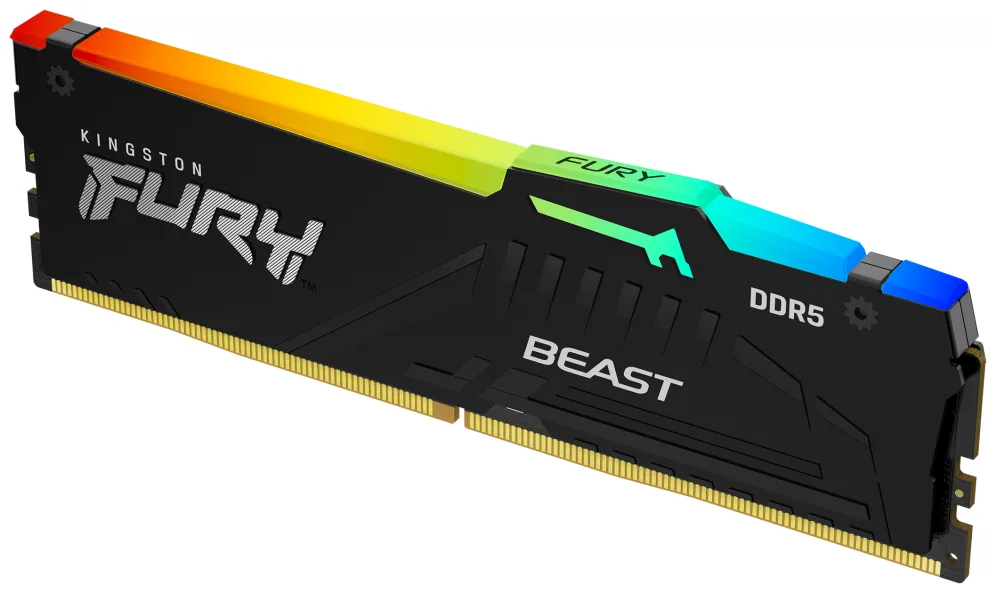 Kingston Technology FURY Beast RGB módulo de memoria 32 GB 1 x 32 GB DDR5 6000 MT/s 288-pin DIMM