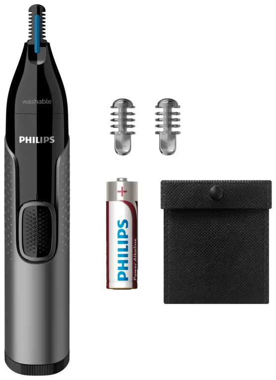 Perfilador Philips Nose Trimmer 3650 Serie 3000/ a Pilas/ 3 Accesorios