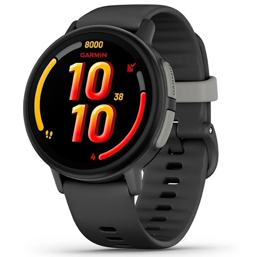 Garmin bounce 2 - smartwatch y monitor de actividad física para niños - apto para nadar - correa ajustable - hasta 2 días de duración de la batería - negro