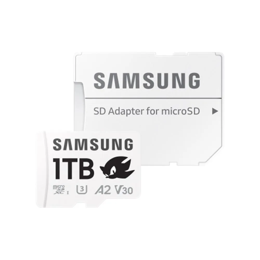 Tarjeta memoria micro sd samsung 1tb sonic pro plus clase 10 u3 v30 a2 + adaptador sd