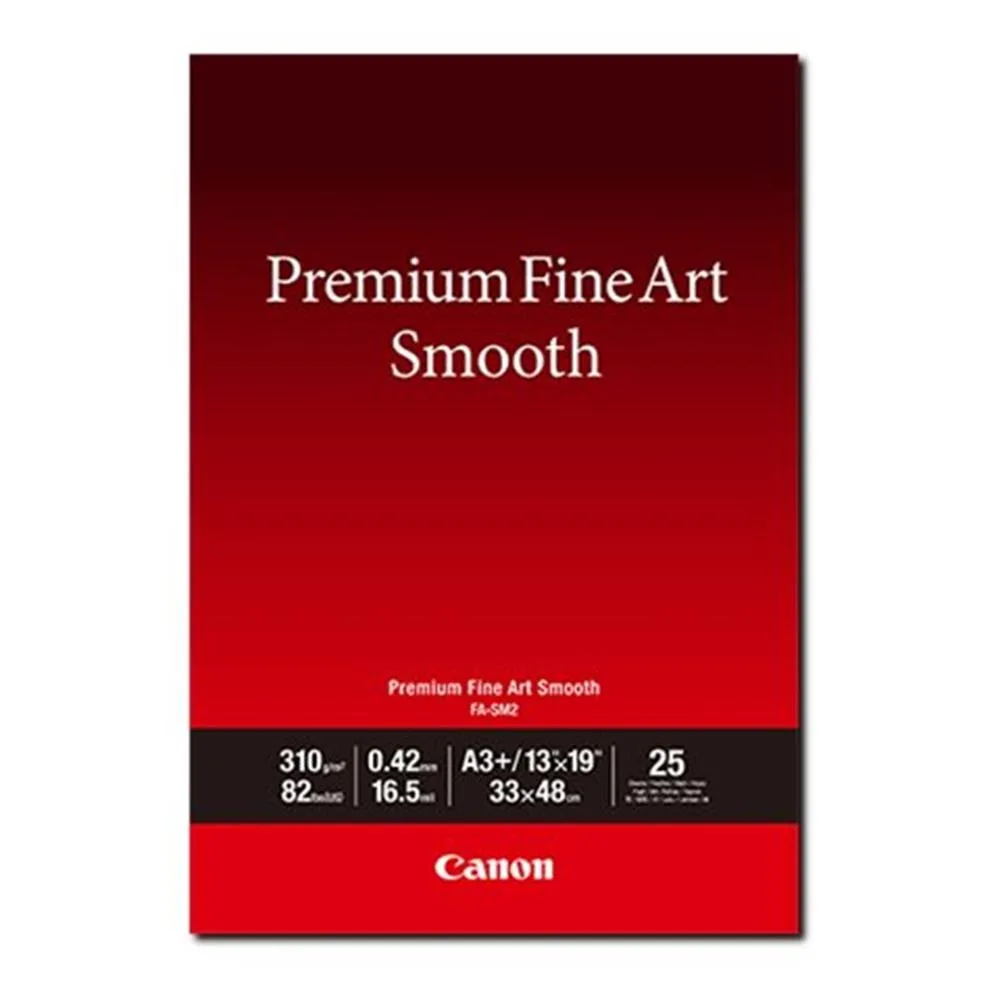 Papel canon fa - sm2 a3+ 25 hojas