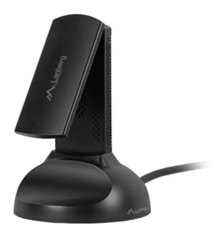 Adaptador red lanberg usb wifi ax3000 tri - banda 2x antenas internas