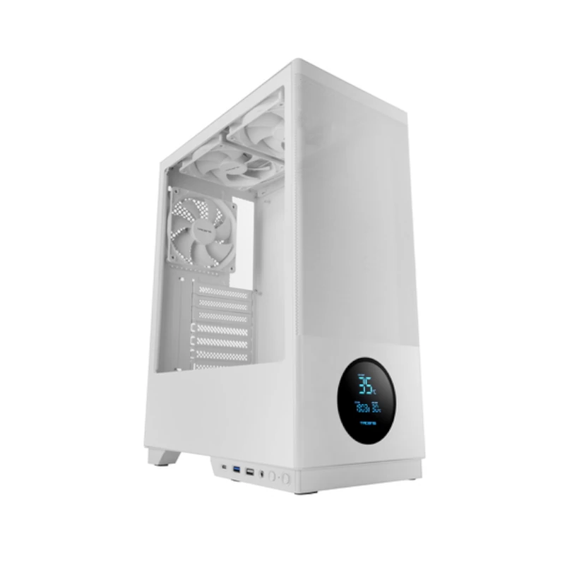 TACENS Caja Atx Pantalla Ventis 3X120mm Blanco