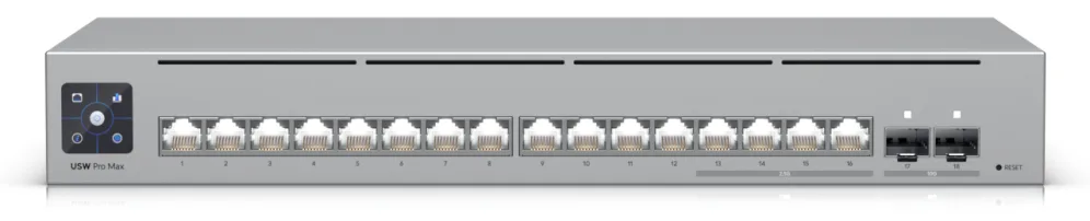 Ubiquiti Pro Max 16 L3 2.5G Ethernet (100/1000/2500) 1U Gris