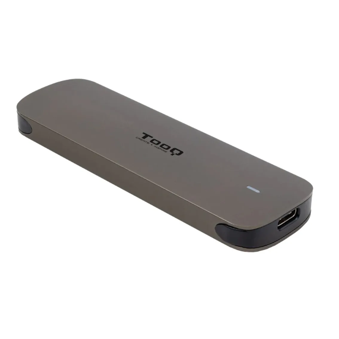 Caja Externa para Disco SSD M.2 TooQ TQE-2202BR/ USB 3.1 Gen1/ Sin tornillos