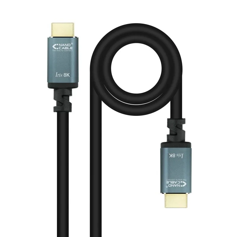 Nanocable Cable HDMI 2.1 IRIS 8K M-M, 3 metros