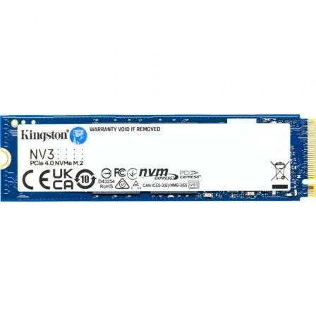 Disco SSD Kingston NV3 1TB/ M.2 2280 PCIe Gen4