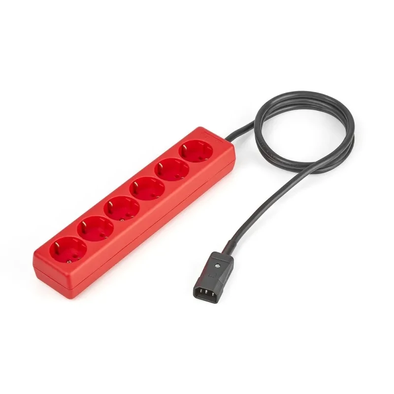 Salicru Cable salida rojo c14-6-SCHUC-2m