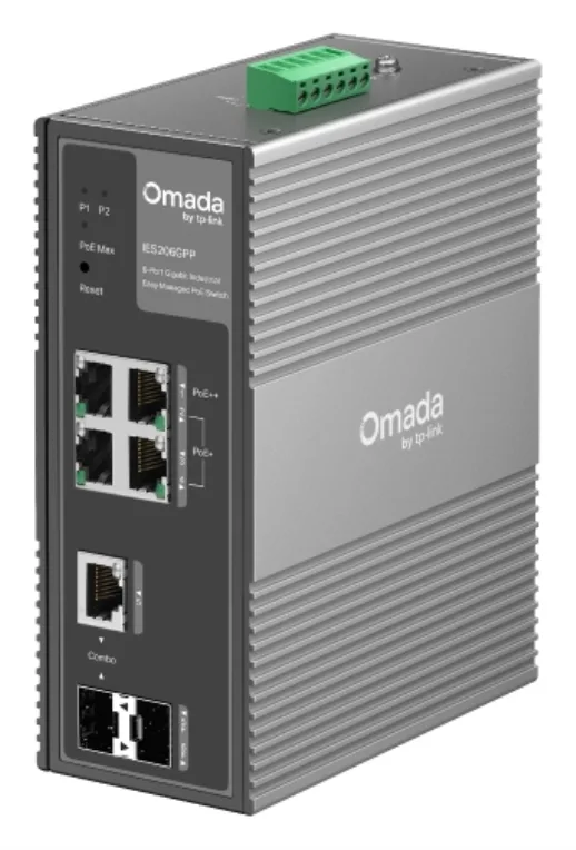 Switch tp - link ies206gpp 6 puertos