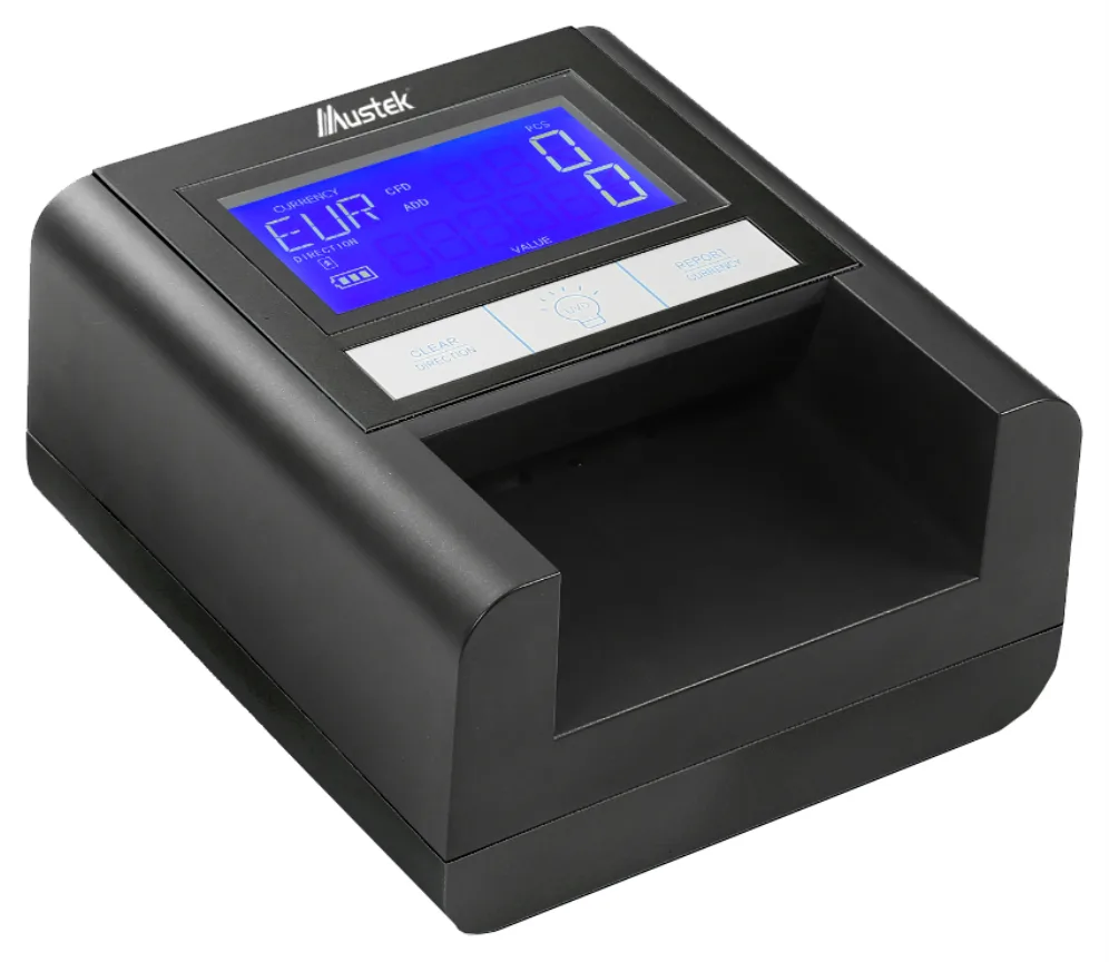 Detector de Billetes Falsos Mustek D9