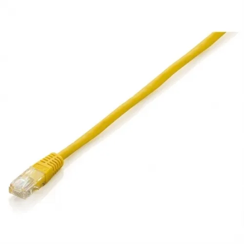 Cable red equip latiguillo rj45 u - utp cat6 0.25m amarillo