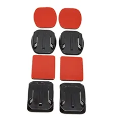 Accesorio soporte adhesivo 3m curvos + planos phoenix para camaras sport & gopro hero 4 - 3+ - 3 - 2 - 1 flat and curved adhesive mounts