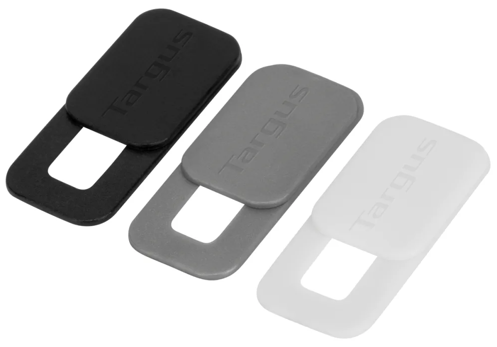 Targus AWH025GL accesorio para cámara web Tapa para webcam Negro, Gris, Blanco
