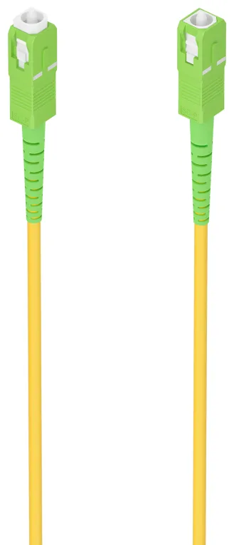 Cable de Fibra Óptica G657A2 3.0 9/125 SMF Aisens A152-0981/ LSZH/ 3m/ Amarillo