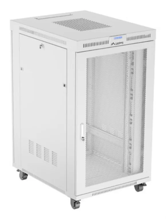 Lanberg FF01-8027-23SL armario rack 27U Rack o bastidor independiente Gris