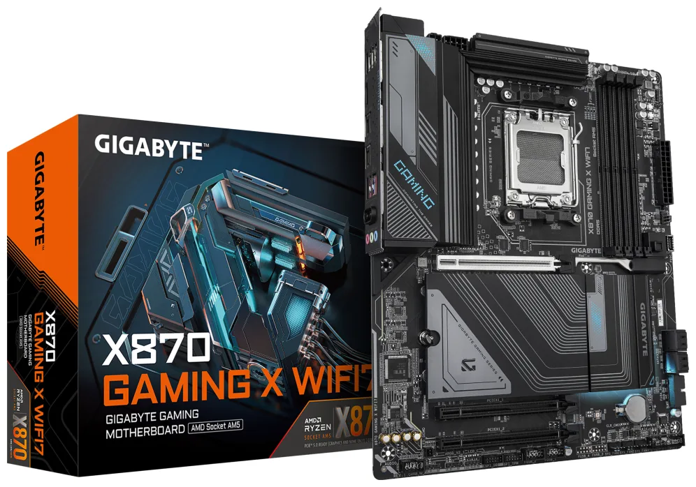 Placa base gigabyte x870 gaming x wifi7 g10 am5 atx - 4x ddr5 - 4x sata3