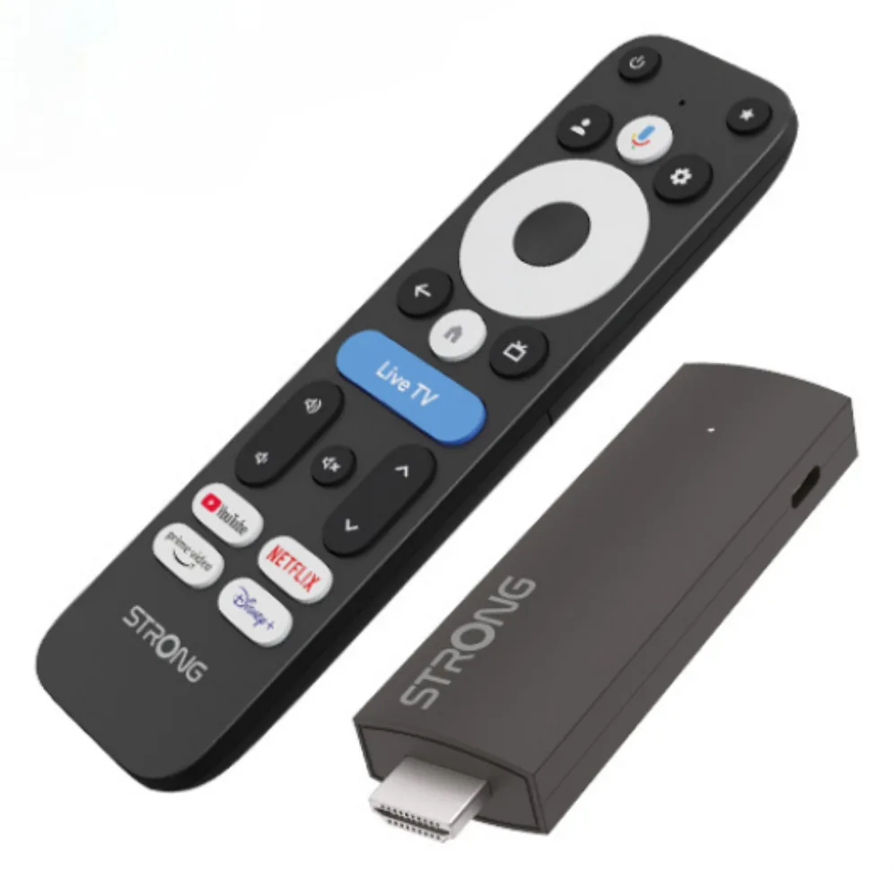 Strong LEAP UNA + adaptador Smart TV HDMI Full HD Android Negro
