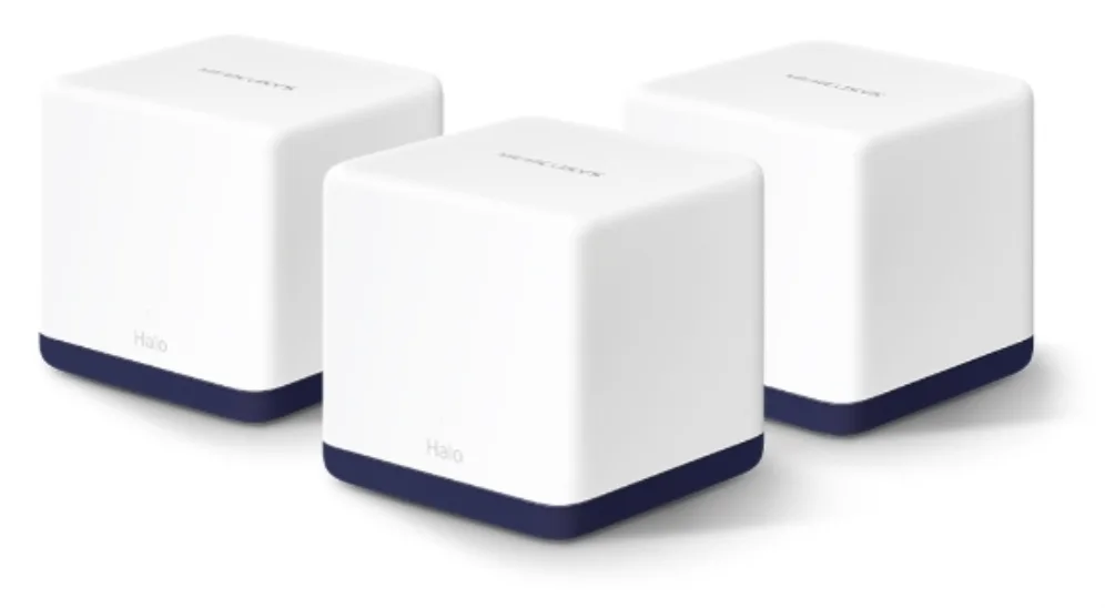 Router mesh mercusys halo h50g pack de 3 1900mbps