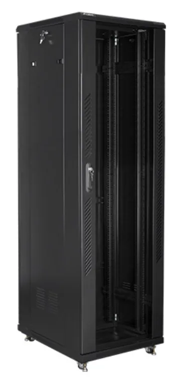 Armario lanberg rack 19 pulgadas 42u 600x800 negro