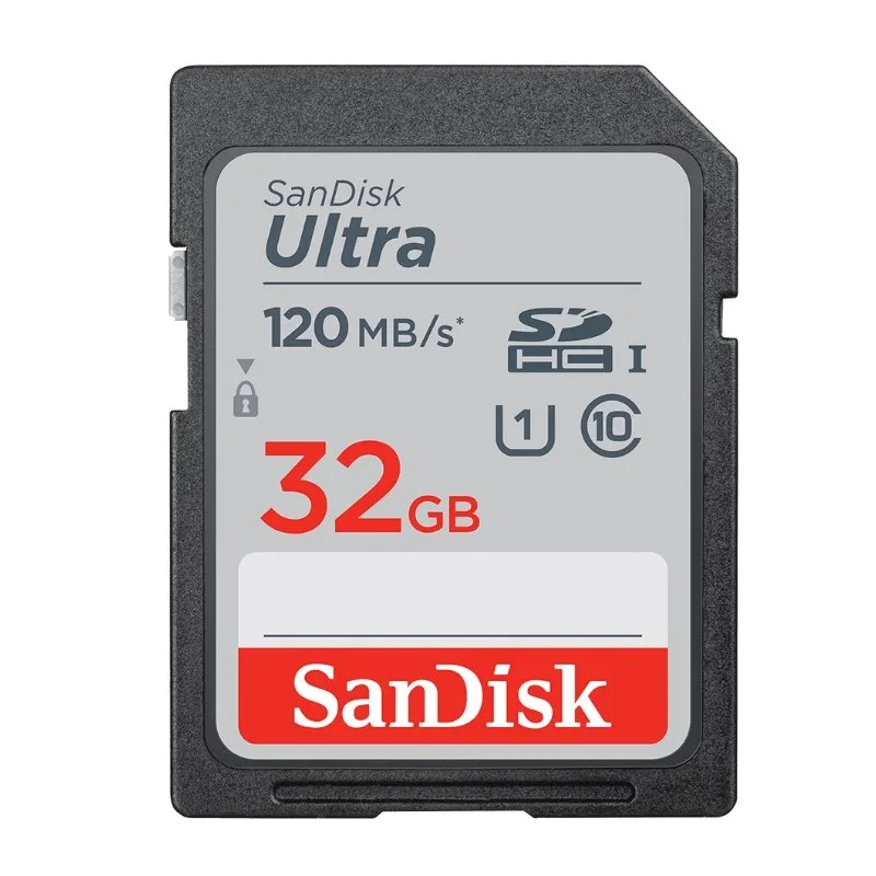 SanDisk Ultra 32GB SDHC Memory Card 120MB-s