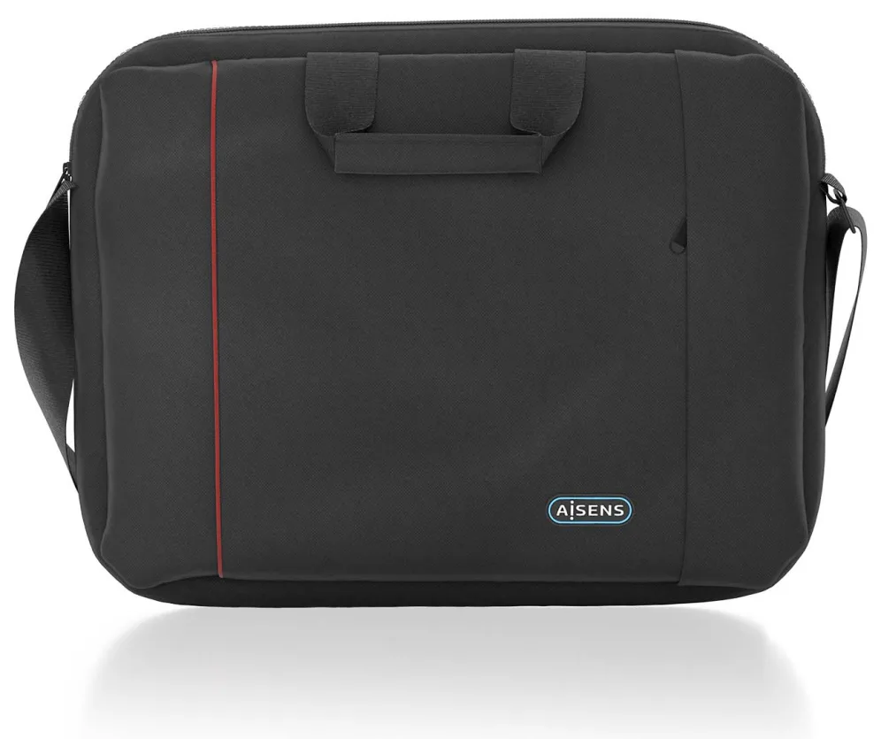Maletín Aisens ASBG-BC023-BK para Portátiles hasta 15.6"/ Negro