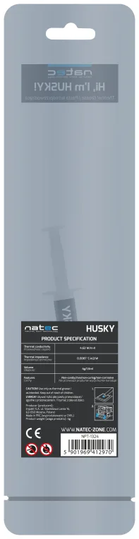 NATEC Husky compuesto disipador de calor 4,63 W/m·K 4 g