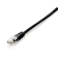 Cable red equip latiguillo rj45 u - utp cat6 15m negro