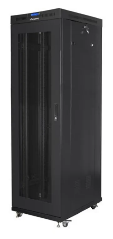Armario lanberg 19 pulgadas 42u - 600x1000 negro
