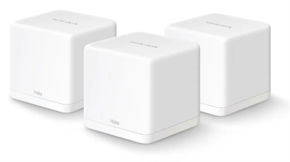 Router mesh mercusys halo h30g pack de 3 1300mbps