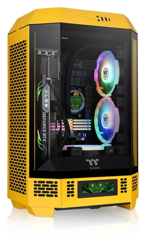 Thermaltake 300 Bumblebee Micro Torre Amarillo